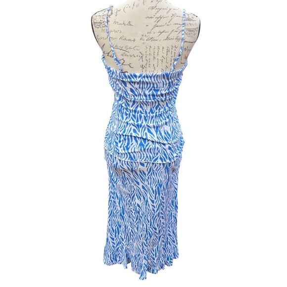 Diane Von Furstenberg DVF for Target Collab Women’s Sea Twig Blue Set Size S/M - Picture 5 of 15